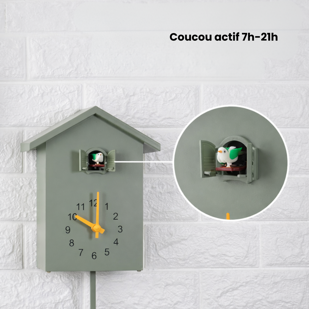 Horloge murale coucou KUKU 25 cm