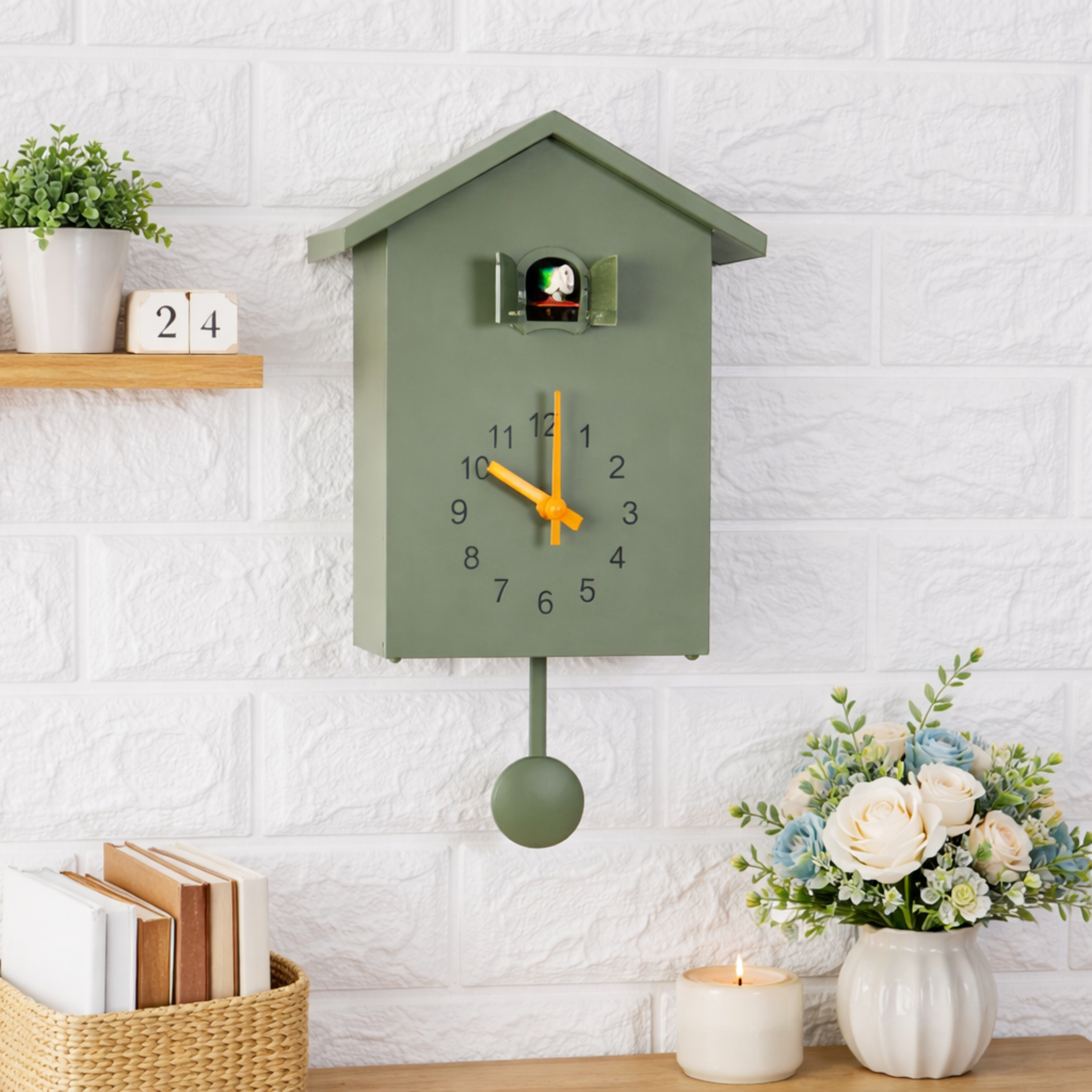 Horloge murale coucou KUKU 25 cm